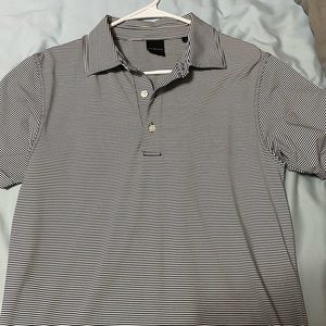 Dunning Golf Striped Polo